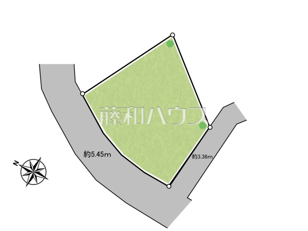 全体区画図　【練馬区春日町３丁目】
