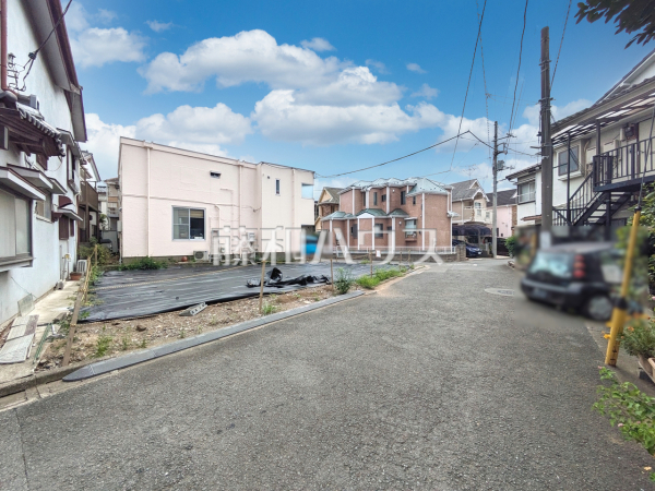 接道状況および現場風景　【練馬区春日町３丁目】