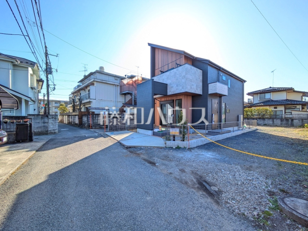 接道状況および現場風景　【昭島市玉川町５丁目】
