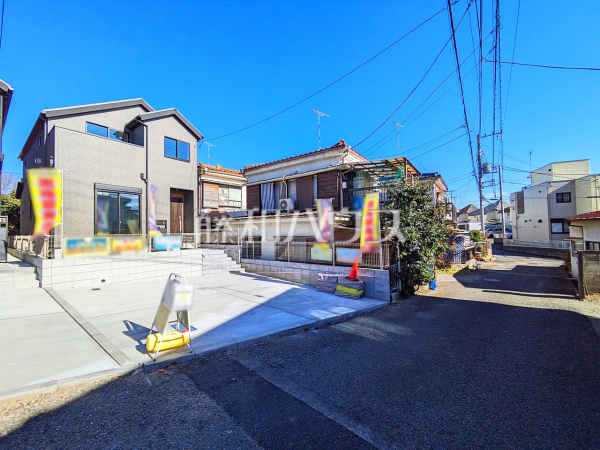接道状況および現場風景　【八王子市楢原町】