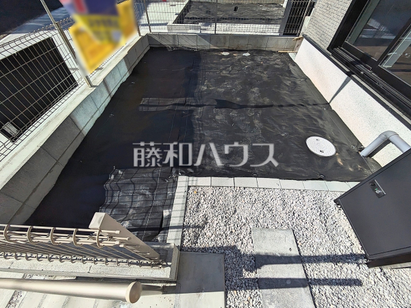 2号棟　庭　【八王子市楢原町】