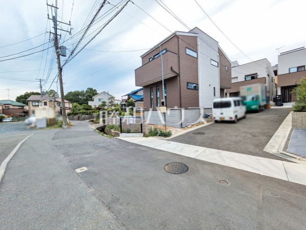 接道状況および現場風景　【八王子市館町】