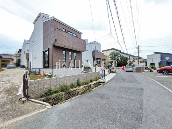 接道状況および現場風景　【八王子市館町】