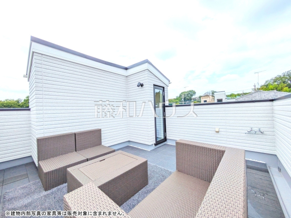 4号棟　屋上テラス　【八王子市館町】