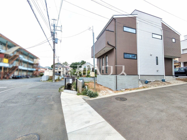 接道状況および現場風景　【八王子市館町】