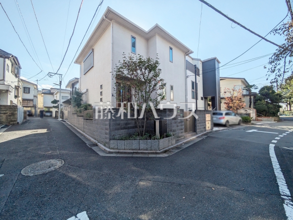 接道状況および現場風景　【練馬区向山３丁目】
