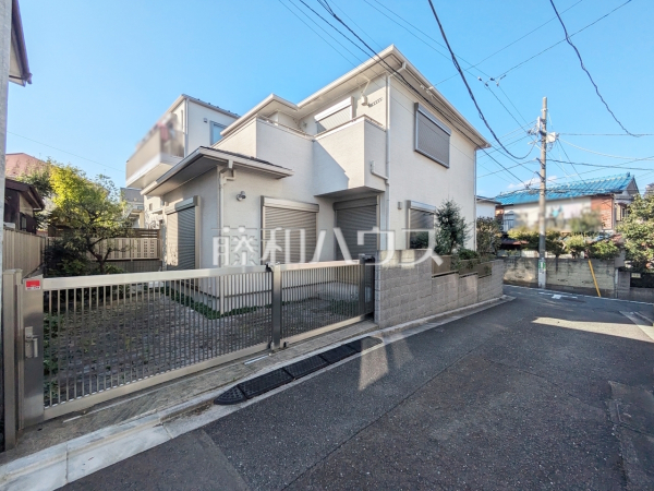 接道状況および現場風景　【練馬区向山３丁目】