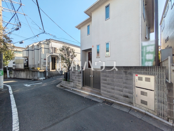 接道状況および現場風景　【練馬区向山３丁目】