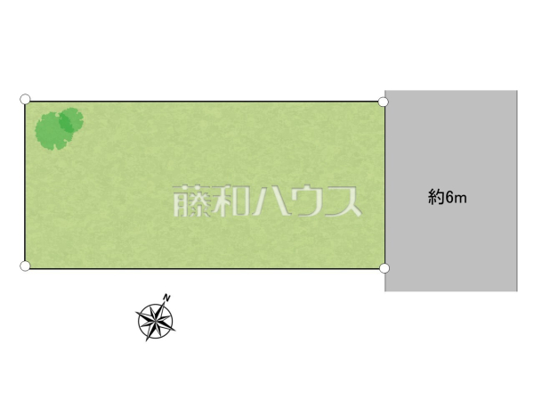 全体区画図　【立川市砂川町４丁目】
