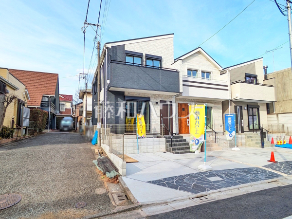 接道状況および現場風景　【国立市中２丁目】