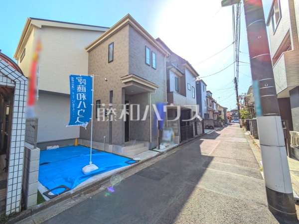 接道状況および現場風景　【小平市小川町１丁目】