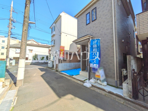 接道状況および現場風景　【小平市小川町１丁目】