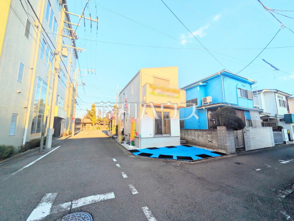 接道状況および現場風景　【八王子市大和田町１丁目】