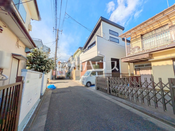 接道状況および現場風景　【練馬区大泉町５丁目】