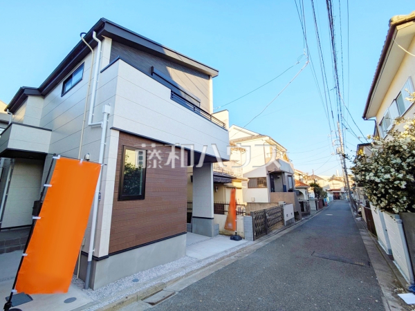 接道状況および現場風景　【練馬区大泉町５丁目】