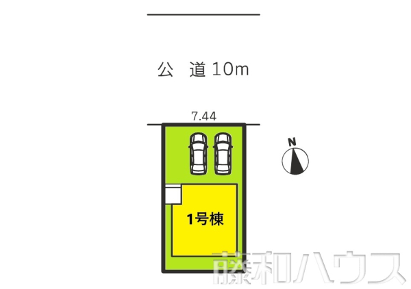 区画図　【春日井市中野町２丁目】