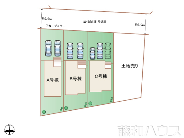 全体区画図　【小牧市大字池之内】
