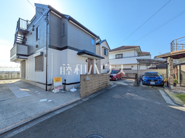 接道状況および現場風景　【立川市幸町２丁目】