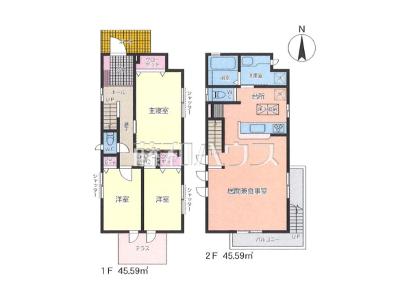 間取図　【立川市幸町２丁目】