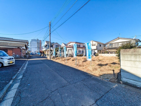 接道状況および現場風景　【東大和市向原５丁目】