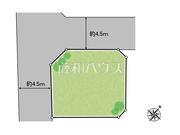 区画図　【東村山市諏訪町２丁目】
