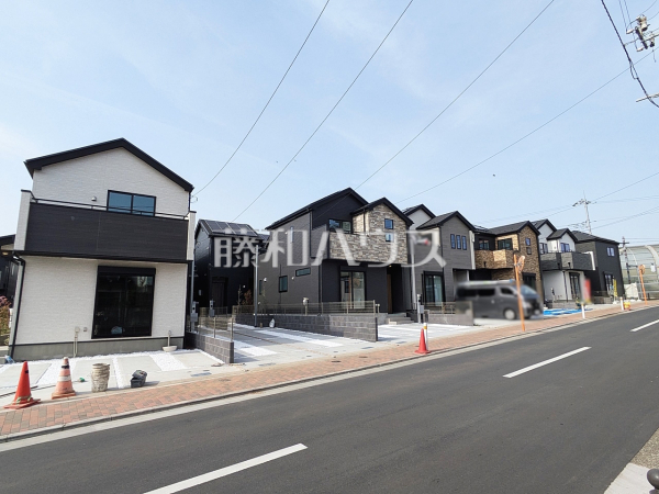 接道状況および現場風景　【練馬区西大泉４丁目】