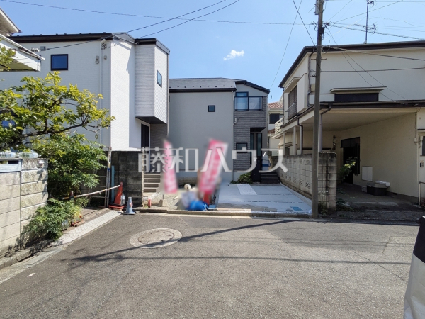 接道状況および現場風景　【練馬区三原台１丁目】