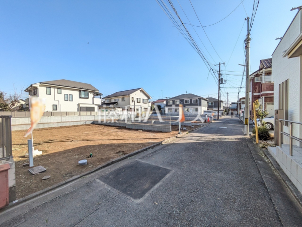 接道状況および現場風景　【小平市仲町】