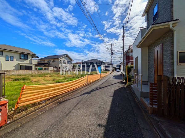 接道状況および現場風景　【小平市仲町】