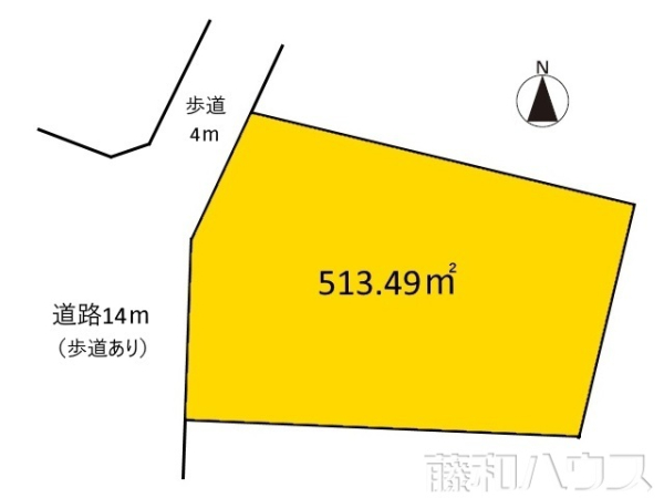 区画図　【春日井市勝川町４丁目】