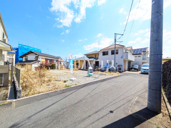 接道状況および現場風景　【日野市多摩平２丁目】