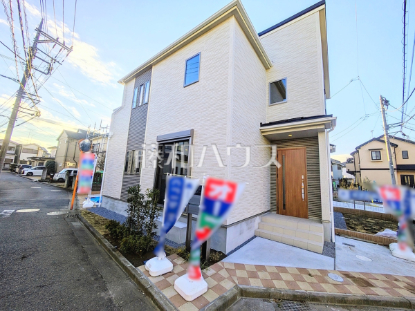 3号棟　接道状況および現場風景　【八王子市川口町】