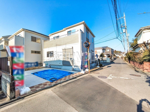 接道状況および現場風景　【八王子市川口町】