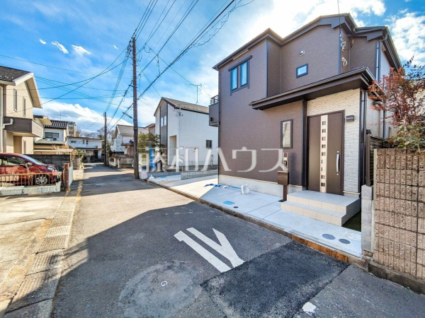 接道状況および現場風景　【所沢市大字下安松】西武池袋線　秋津駅 徒歩13分
