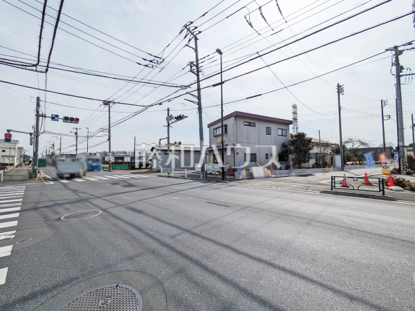 接道状況および現場風景　【東村山市青葉町１丁目】