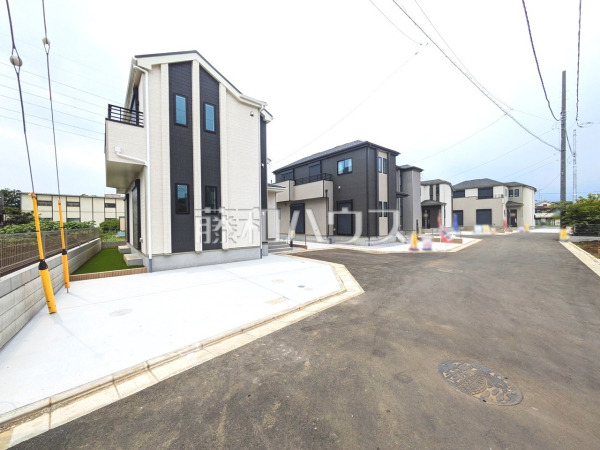 接道状況および現場風景　【東村山市青葉町１丁目】