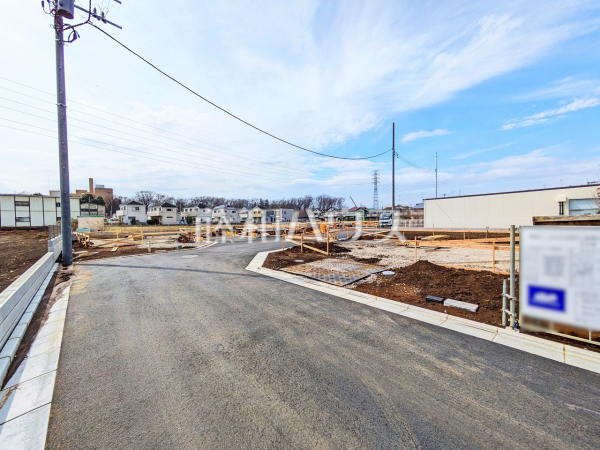 接道状況および現場風景　【東村山市青葉町１丁目】