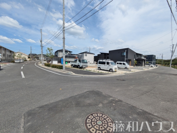 接道状況および現場風景　【名古屋市守山区大字上志段味】