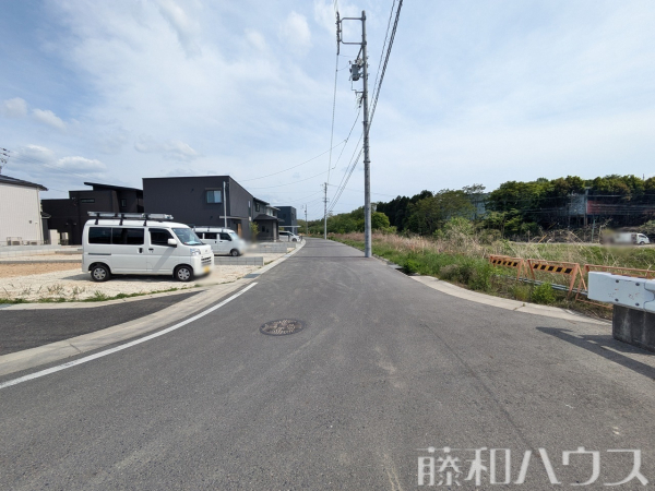 接道状況および現場風景　【名古屋市守山区大字上志段味】