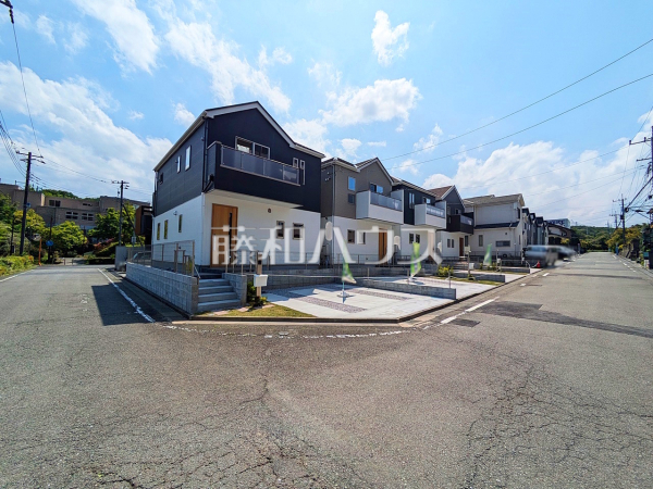 接道状況および現場風景　【八王子市鑓水２丁目】