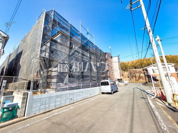 接道状況および現場風景　【八王子市鑓水２丁目】