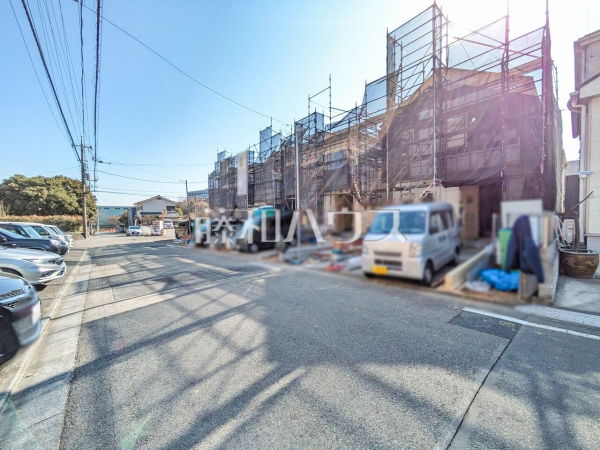 接道状況および現場風景　【八王子市鑓水２丁目】