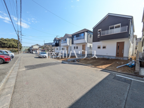 接道状況および現場風景　【八王子市鑓水２丁目】