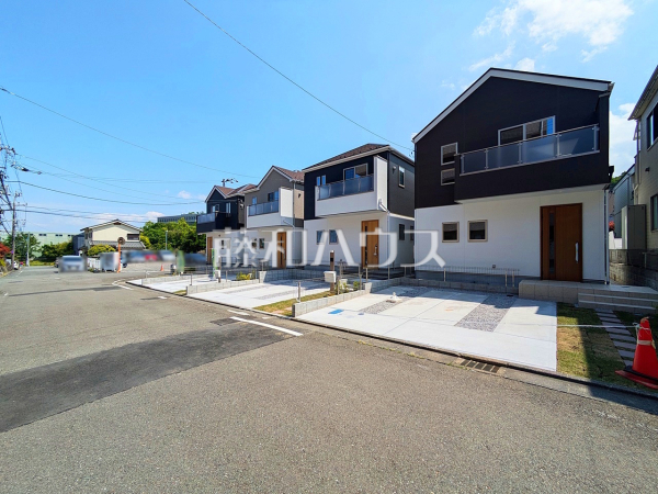 接道状況および現場風景　【八王子市鑓水２丁目】