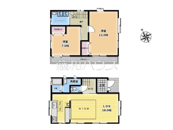 間取図　【新座市片山３丁目】