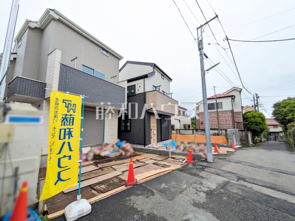 接道状況および現場風景　【調布市深大寺北町４丁目】