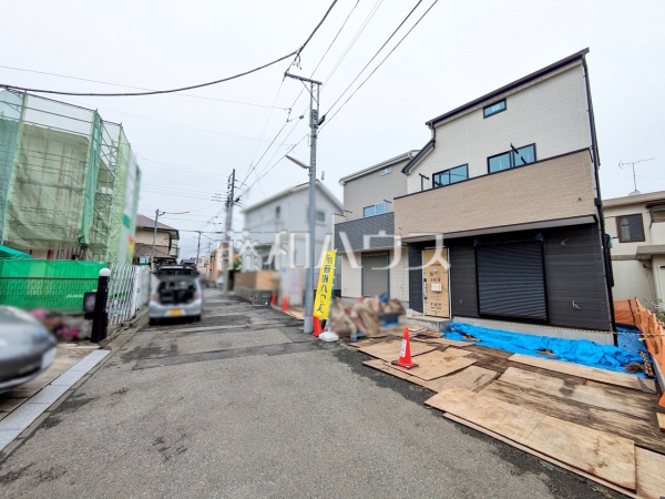 接道状況および現場風景　【調布市深大寺北町４丁目】