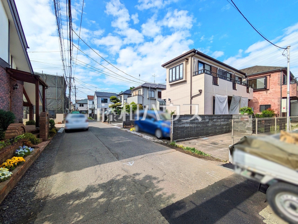 接道状況および現場風景　【国分寺市高木町３丁目】