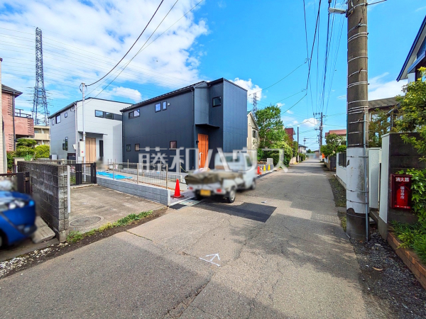 接道状況および現場風景　【国分寺市高木町３丁目】