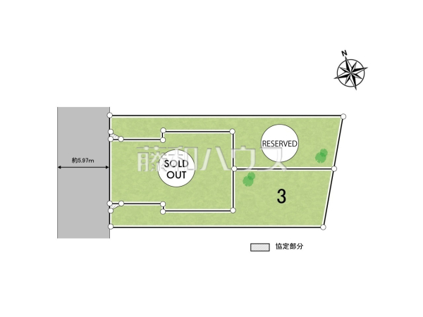多摩市永山2丁目　全3棟　新築分譲住宅物件画像